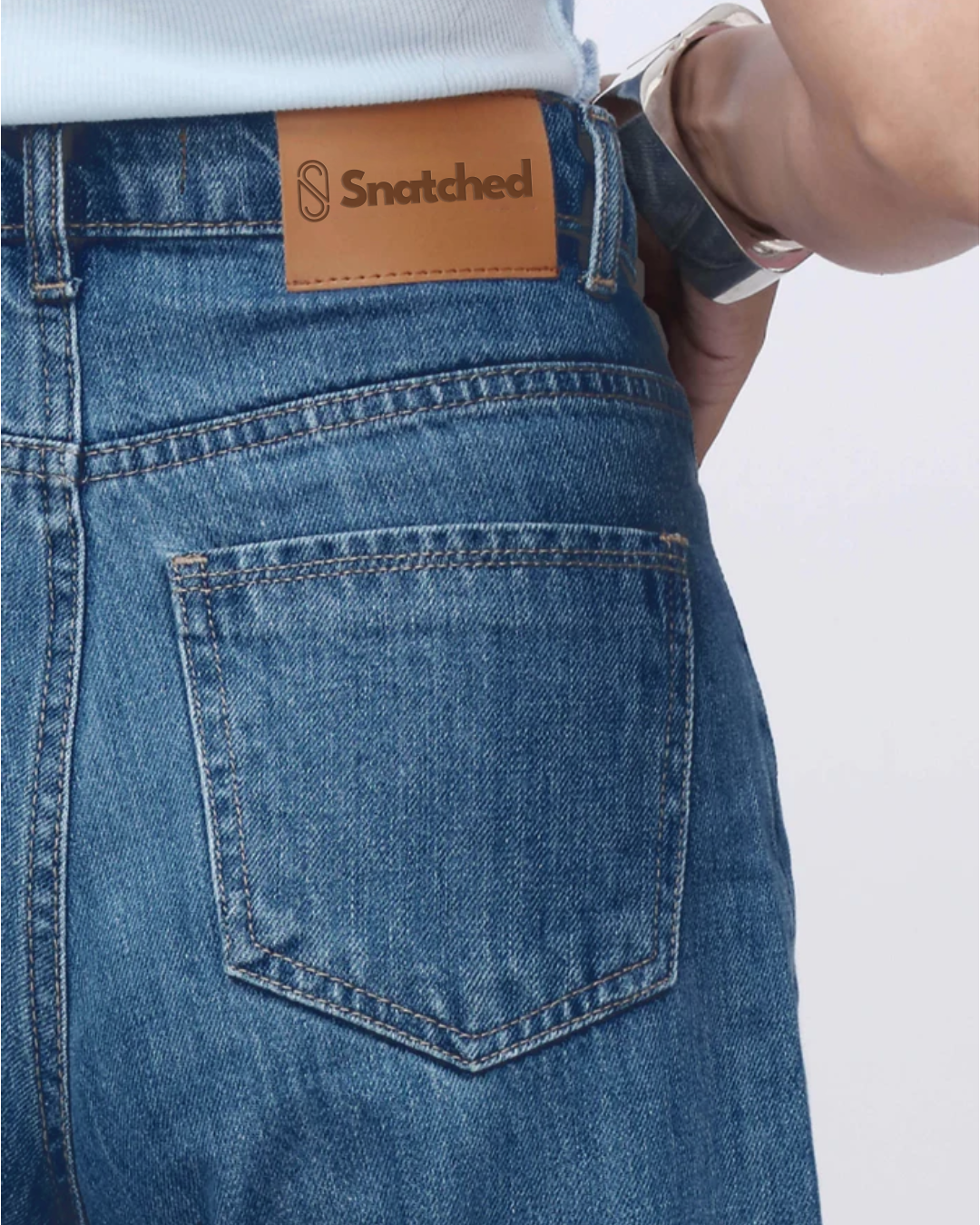 The Canyon | Stone Blue Wide-Leg Jeans