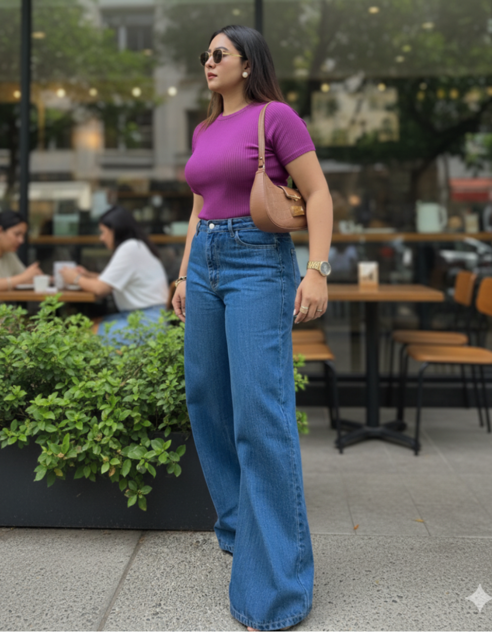 The Canyon | Stone Blue Wide-Leg Jeans