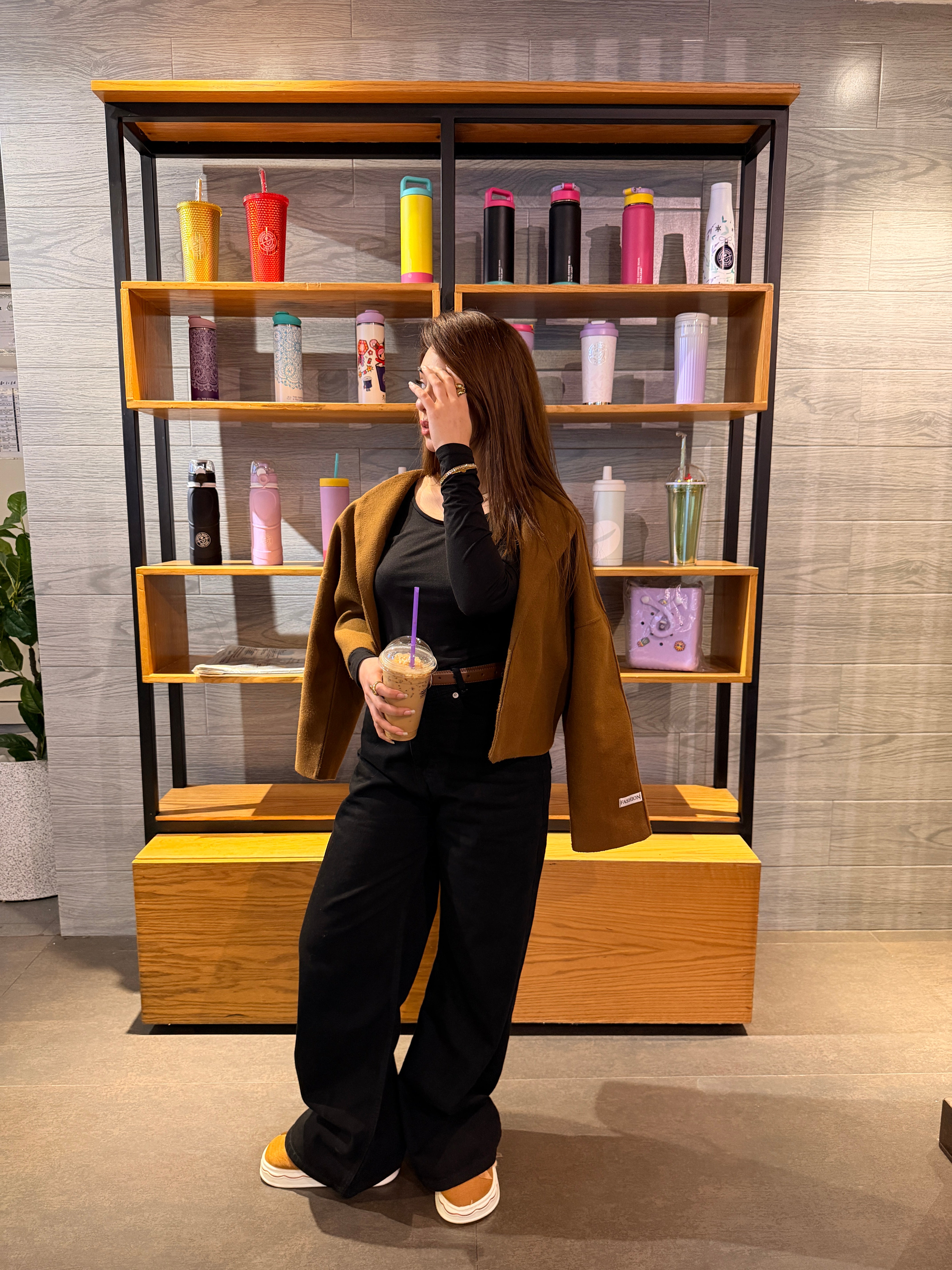 The Main Character | Black Wide-Leg Jeans