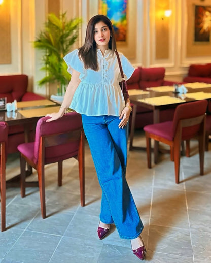 The Canyon | Stone Blue Wide-Leg Jeans