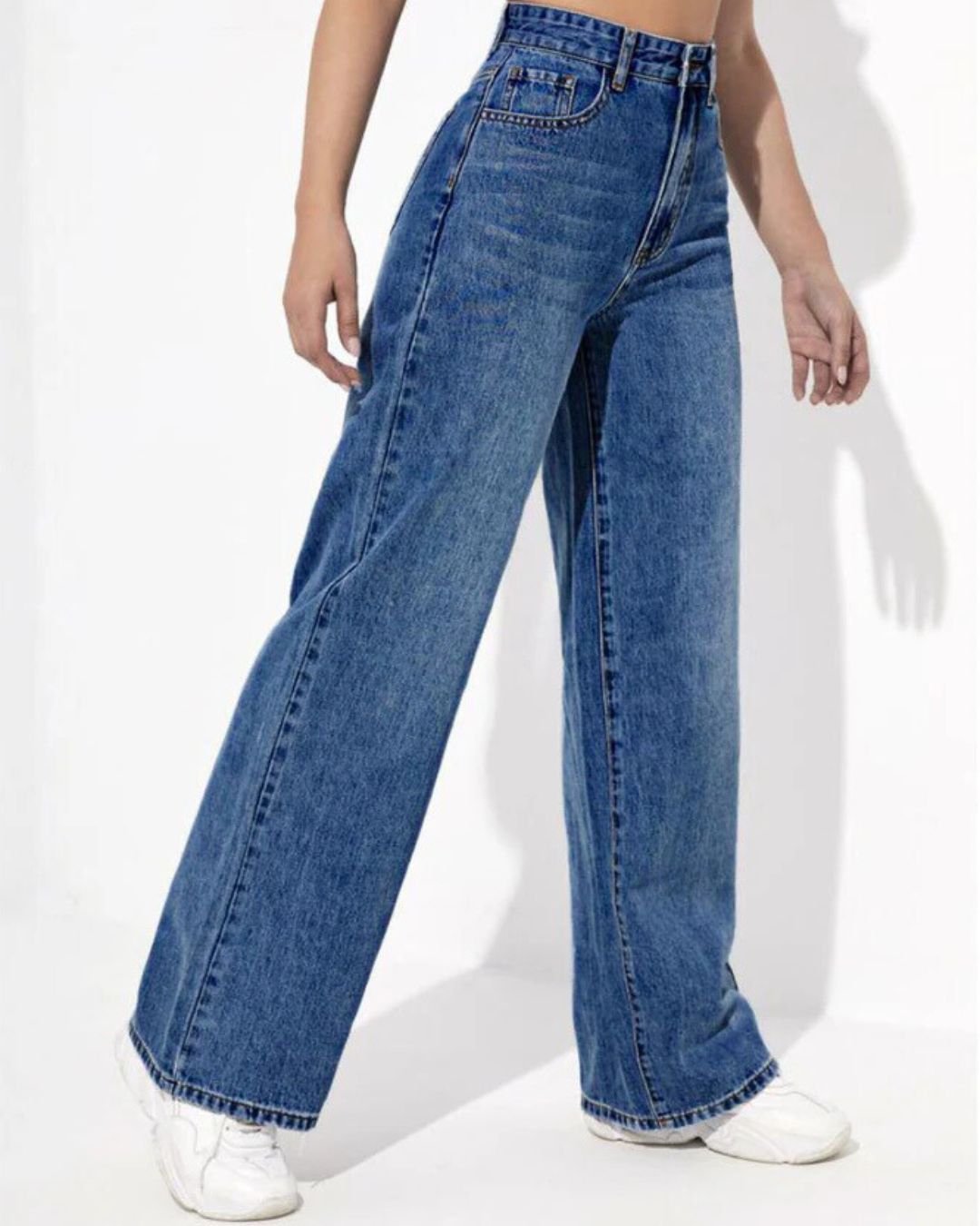 The Canyon | Stone Blue Wide-Leg Jeans