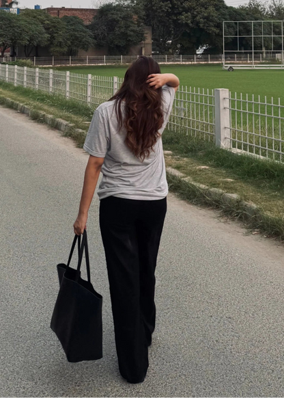 The Main Character | Black Wide-Leg Jeans