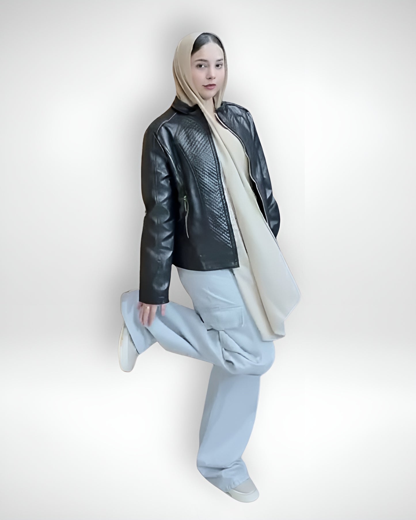 The Breeze | Ice Blue Wide-Leg Flap Pocket Cargo